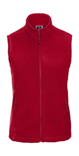  Ladies' Gilet Outdoor Fleece - Russell  Classic Red