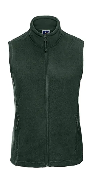  Ladies' Gilet Outdoor Fleece - Russell  Bottle Green