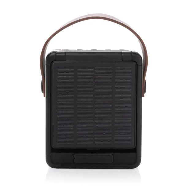  Skywave RCS recycled plastic solar speaker 12W - XD Xclusive Black 