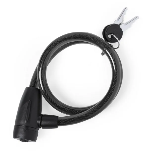  Waterproof bicycle padlock black