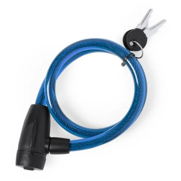  Waterproof bicycle padlock blue