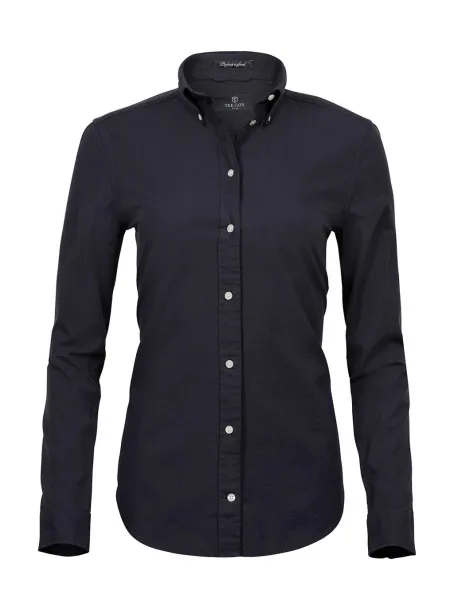  Ladies Perfect Oxford Shirt - Tee Jays Black