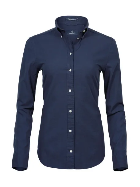  Ladies Perfect Oxford Shirt - Tee Jays Navy