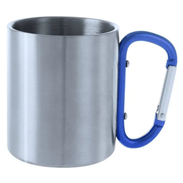  Mug 200 ml with carabiner Plava