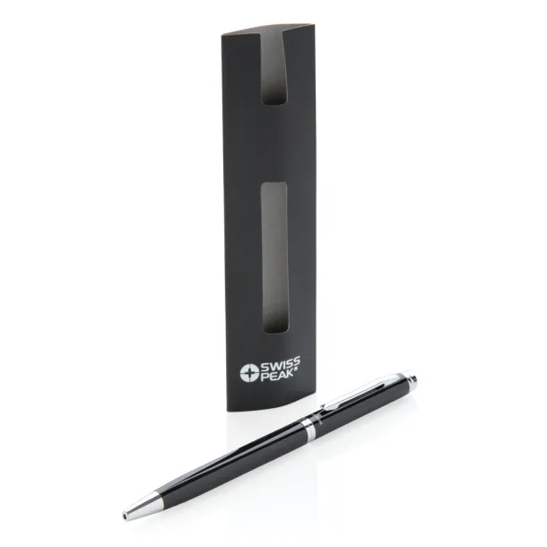  Swiss Peak Luzern pen - Swiss Peak Black Silver