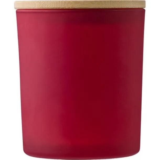  Scented candle red