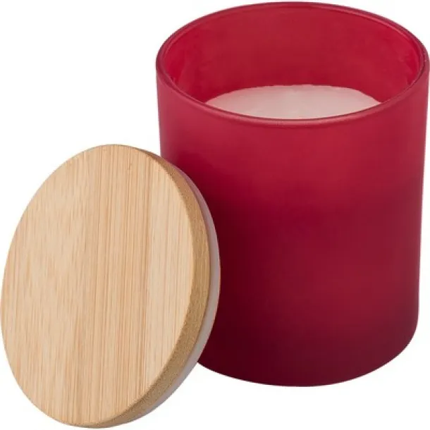  Scented candle red