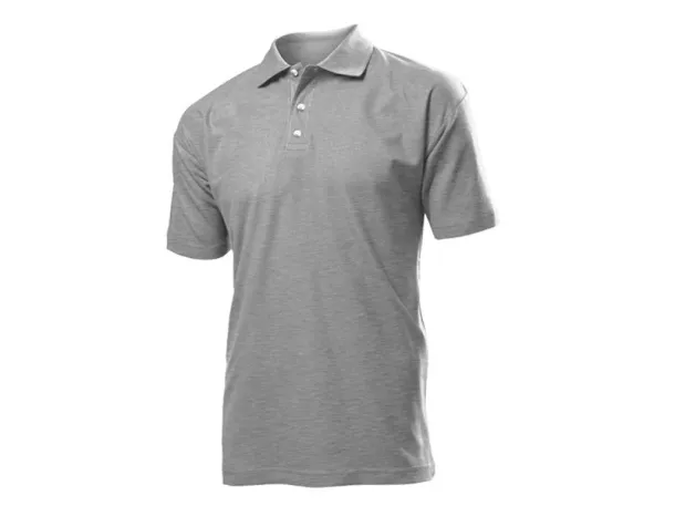 UNO men’s jersey polo shirt - EXPLODE Ash gray