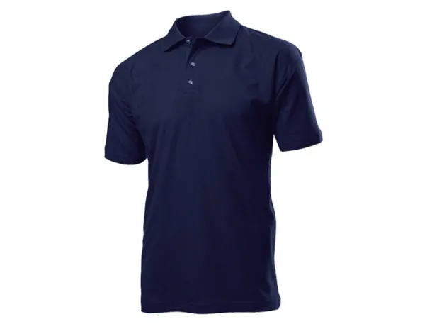 UNO men’s jersey polo shirt - EXPLODE Blue