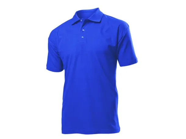 UNO men’s jersey polo shirt - EXPLODE Royal blue