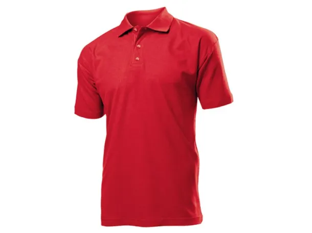 UNO men’s jersey polo shirt - EXPLODE Red