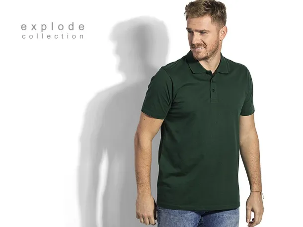 UNO Muška pamučna polo majica, 180 g/m2 - EXPLODE Zelena