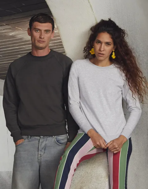  Ženski raglan pulover, 240 g/m² - Fruit of the Loom