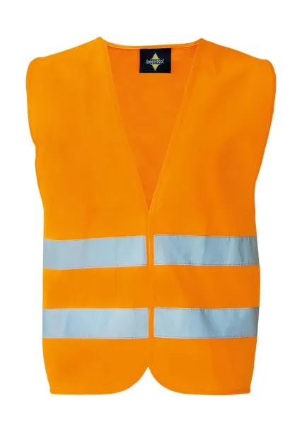  Basic Car Safety Vest "Stuttgart" - Korntex Narančasta