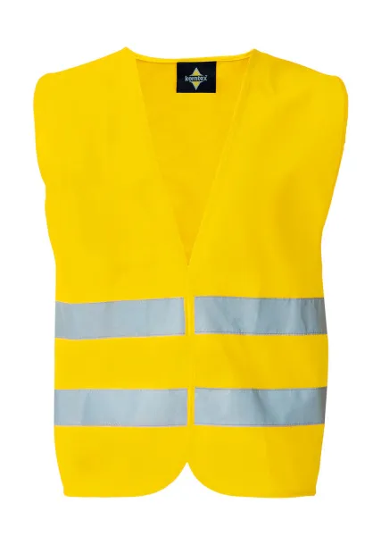  Basic Car Safety Vest "Stuttgart" - Korntex Yellow