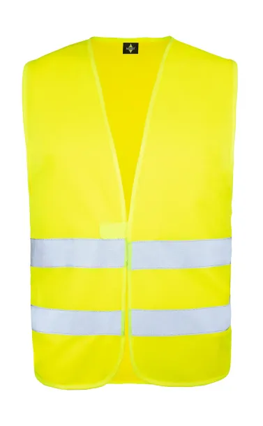  Basic Car Safety Vest "Stuttgart" - Korntex Yellow