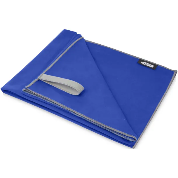 Pieter ultra lagani i brzosušeći ručnik od recikliranog materijala, 200 g/m² Process blue