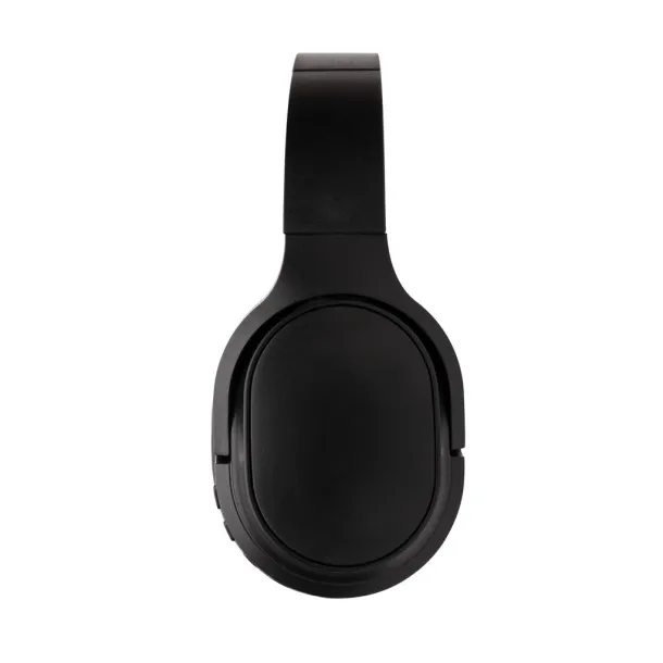  RCS recycled plastic Elite Foldable wireless headphone - XD Collection Black 