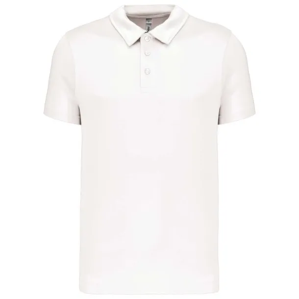  MEN'S SHORT-SLEEVED POLO SHIRT - Proact White