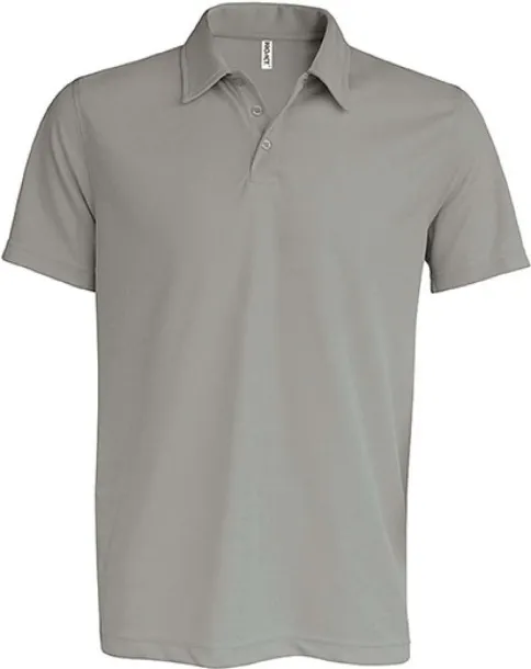  MEN'S SHORT-SLEEVED POLO SHIRT - Proact Fine Grey