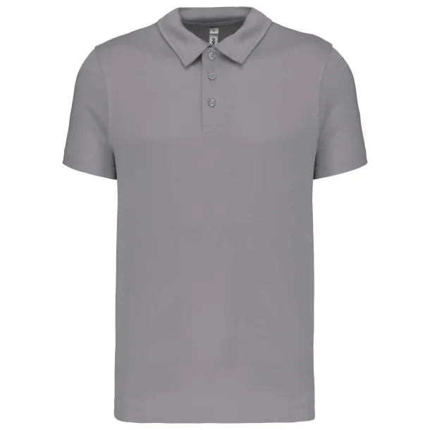  MEN'S SHORT-SLEEVED POLO SHIRT - Proact Fine Grey