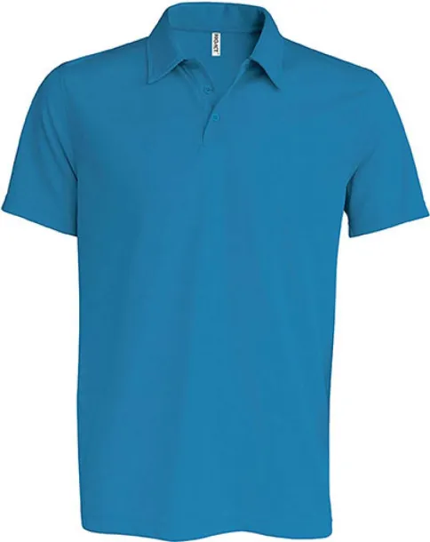  MEN'S SHORT-SLEEVED POLO SHIRT - Proact Aqua Blue