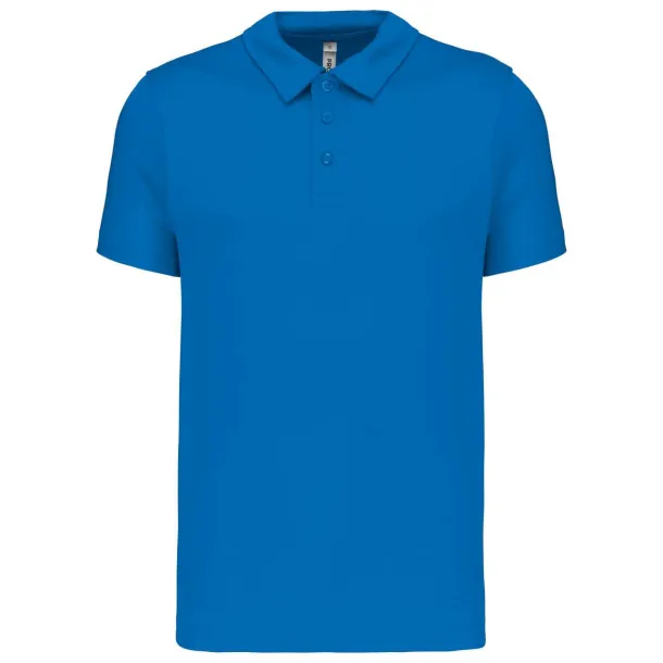  MEN'S SHORT-SLEEVED POLO SHIRT - Proact Aqua Blue