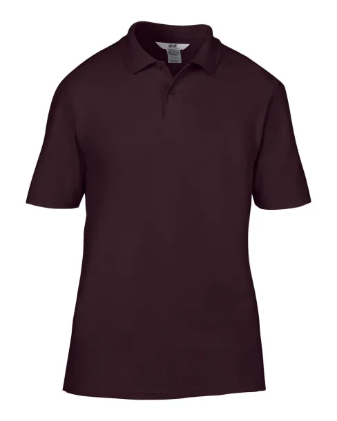  ADULT DOUBLE PIQUÉ POLO - Anvil Maroon