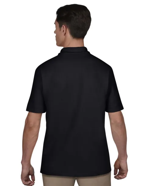  ADULT DOUBLE PIQUÉ POLO - Anvil Black