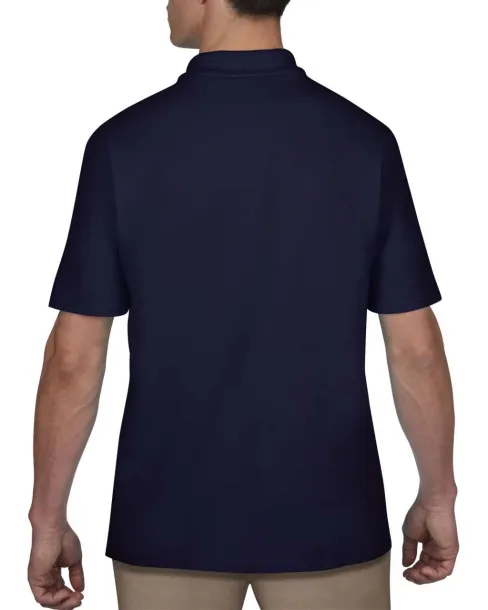  ADULT DOUBLE PIQUÉ POLO - Anvil Navy