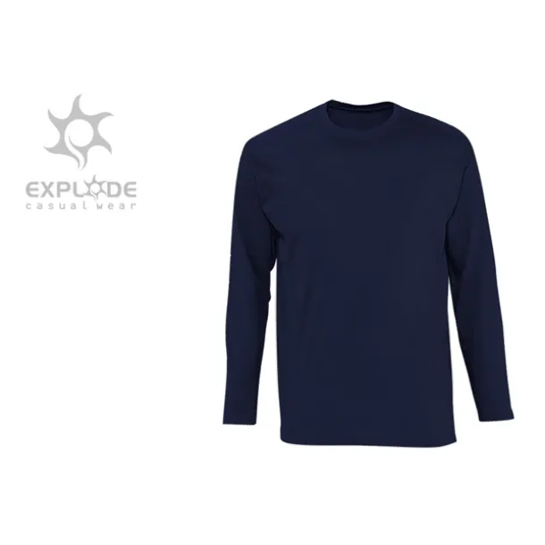 MAJOR men’s long sleeve shirt - EXPLODE Blue