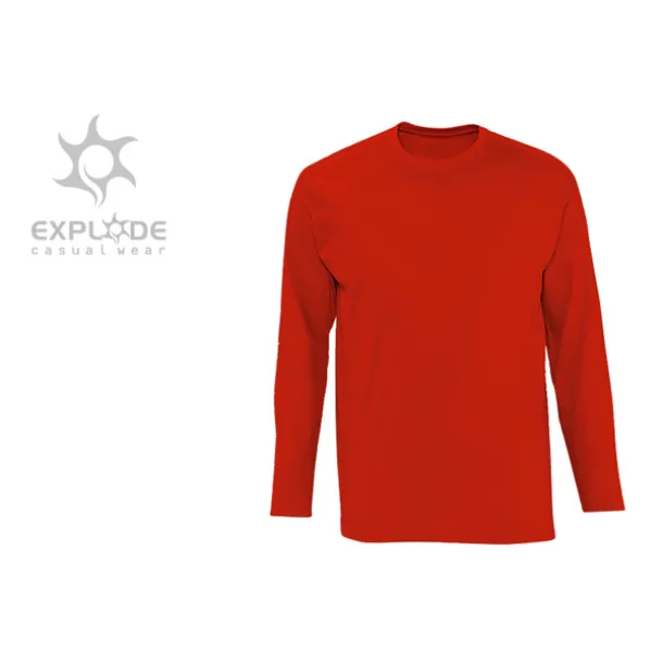 MAJOR men’s long sleeve shirt - EXPLODE Red