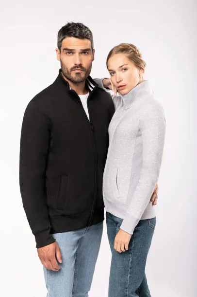  Muška džemper-jakna s patentom, 360 g/m2 - Kariban Mornarsko plava