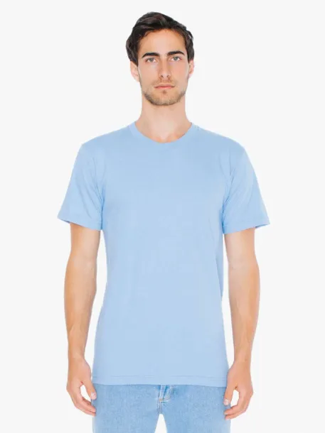  UNISEX FINE JERSEY SHORT SLEEVE T-SHIRT - American Apparel Baby Blue