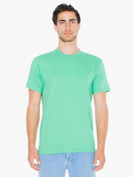  UNISEX FINE JERSEY SHORT SLEEVE T-SHIRT - American Apparel Grass