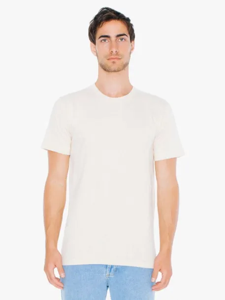  UNISEX FINE JERSEY SHORT SLEEVE T-SHIRT - American Apparel Ivory