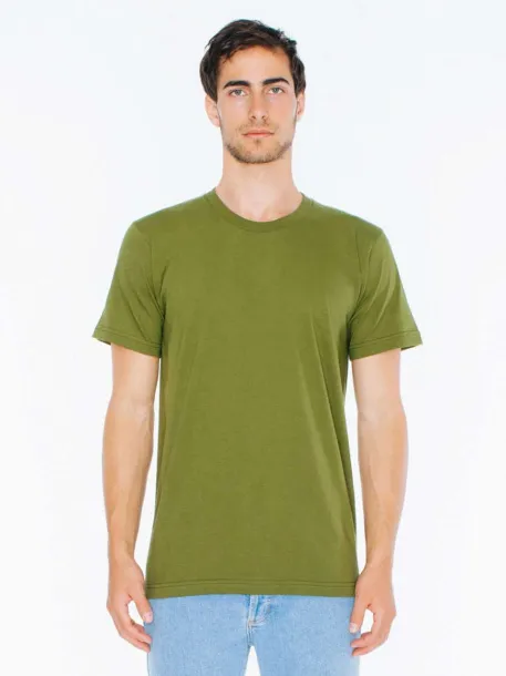  UNISEX FINE JERSEY SHORT SLEEVE T-SHIRT - American Apparel City Green