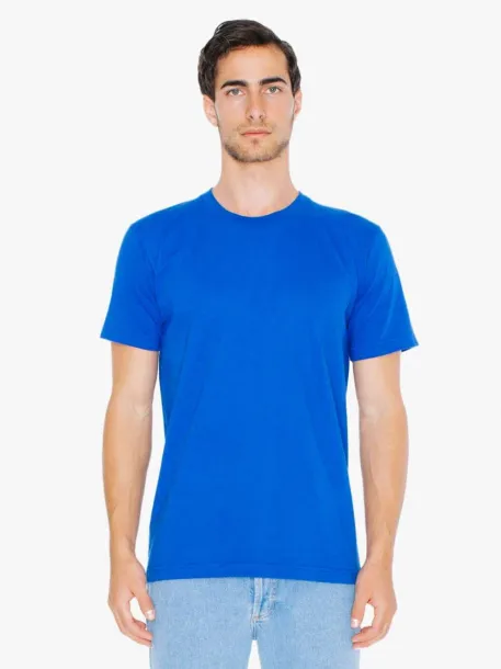  UNISEX FINE JERSEY SHORT SLEEVE T-SHIRT - American Apparel Royal blue