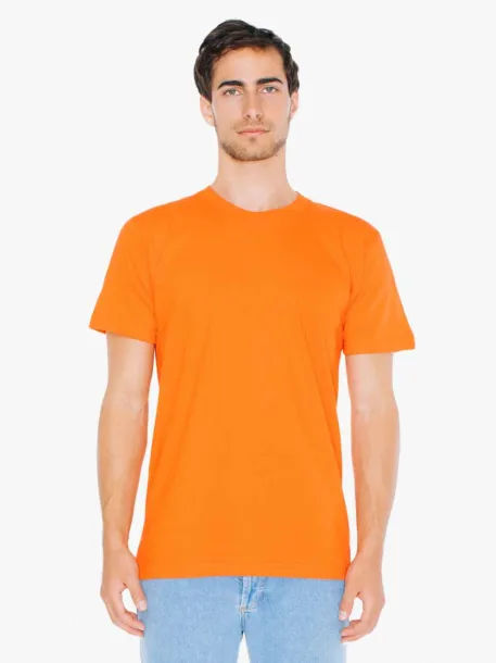  UNISEX FINE JERSEY SHORT SLEEVE T-SHIRT - American Apparel Orange