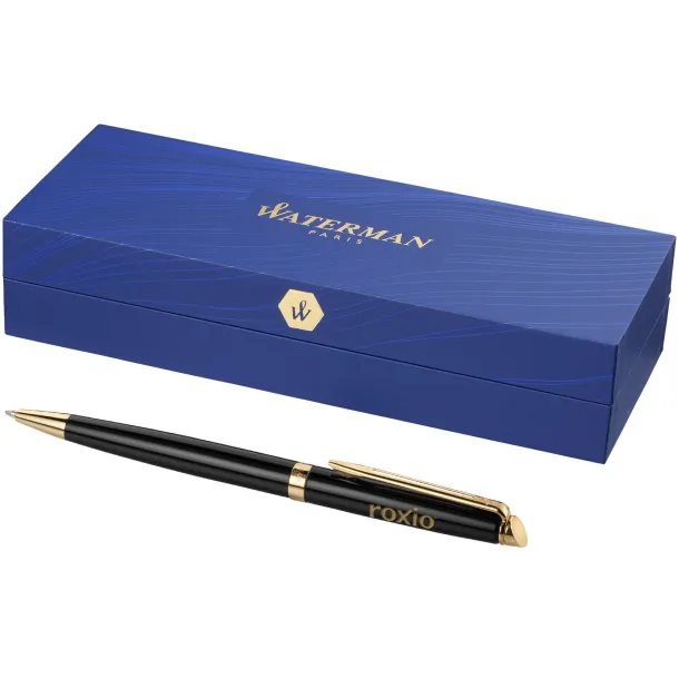 Hémisphère ballpoint pen - Waterman Solid black Gold