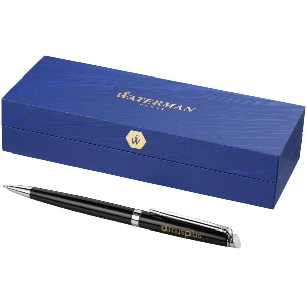 Hémisphère ballpoint pen - Waterman Solid black Silver