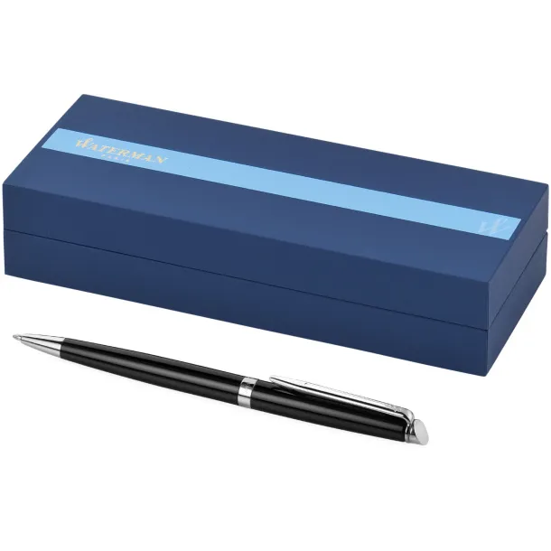 Hémisphère ballpoint pen - Waterman Solid black Silver