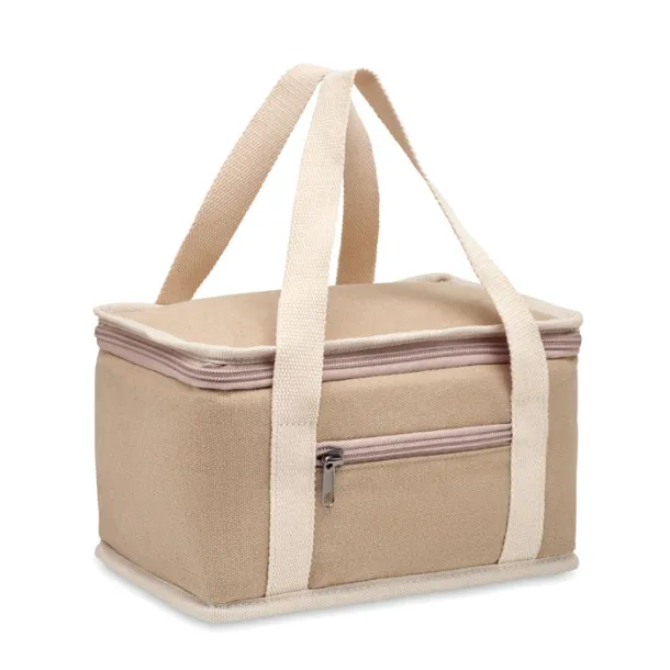 KECIL 6 can cool bag canvas 320gr/m² Beige