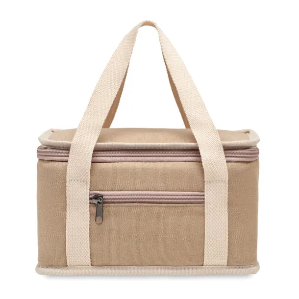 KECIL 6 can cool bag canvas 320gr/m² Beige