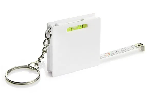 RIZO Keychain-tape measure  1 m White