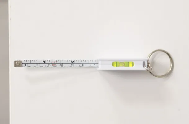 RIZO Keychain-tape measure  1 m Bijela
