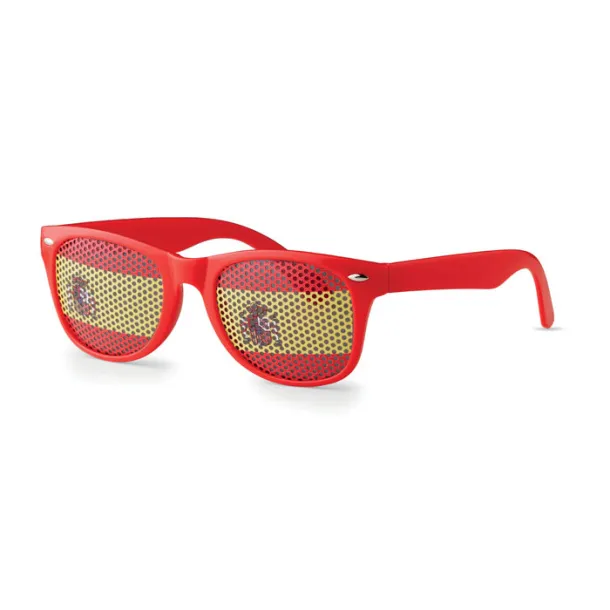 FLAG FUN Sunglasses country Red