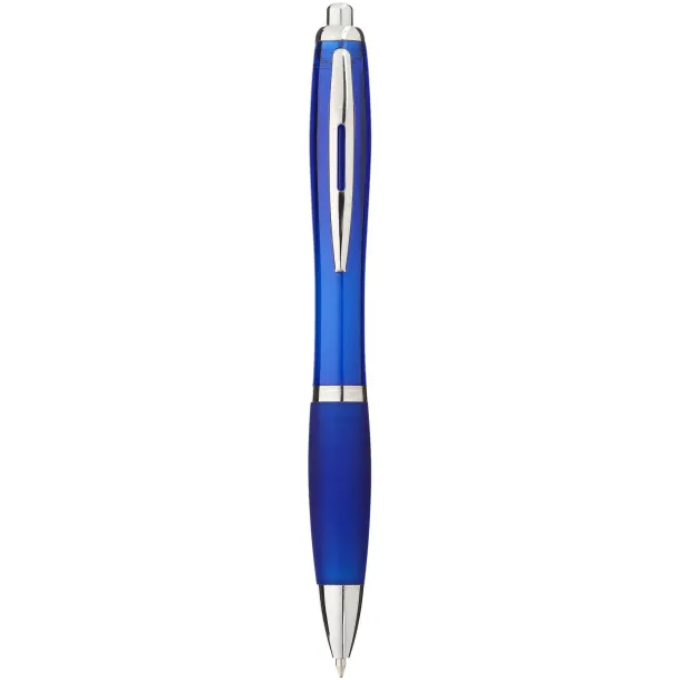 Nash ballpoint pen coloured barrel and grip Royal blue