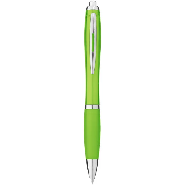 Nash ballpoint pen coloured barrel and grip - Unbranded Lime