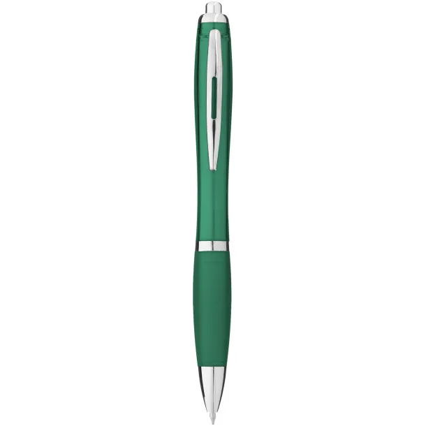 Nash ballpoint pen coloured barrel and grip Green